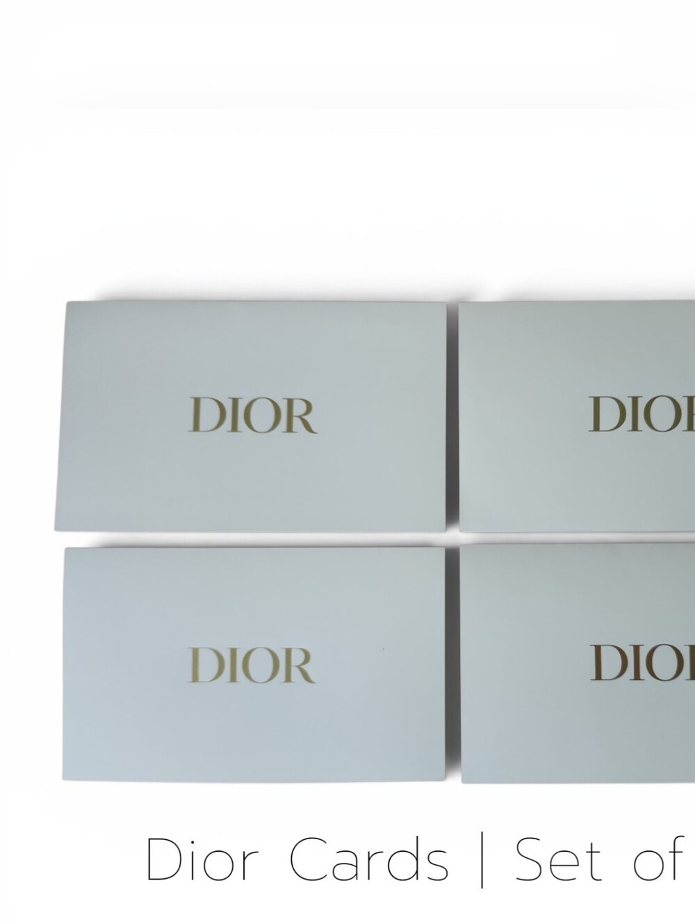 Dior Receipt Card Holder SET OF FOUR
